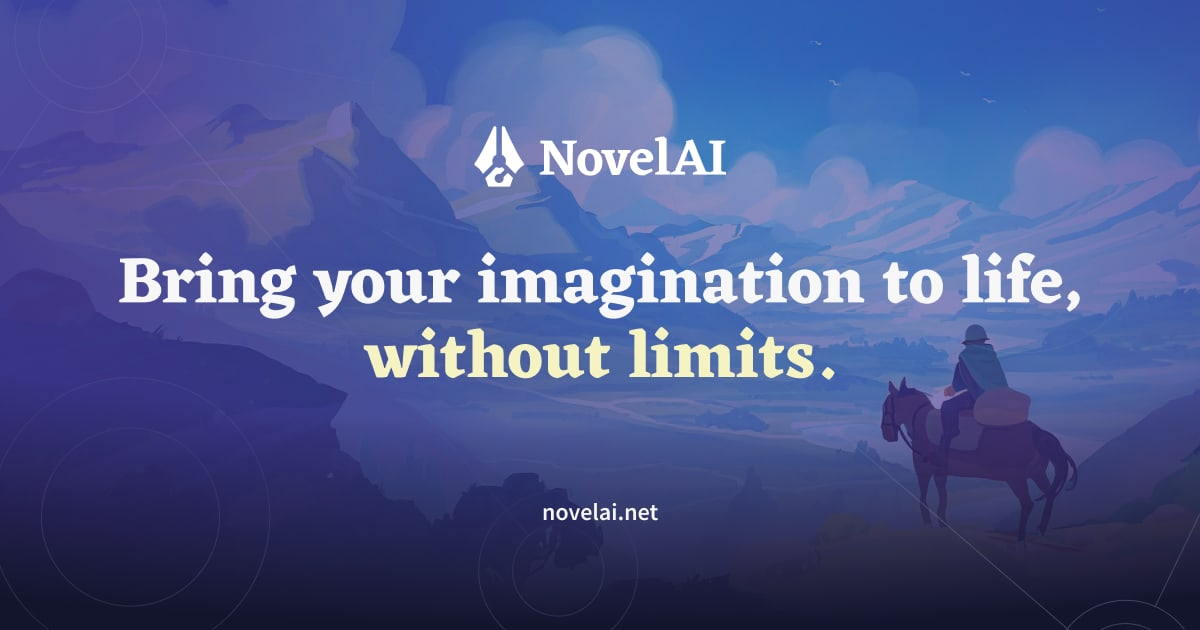 Vista de NovelAI