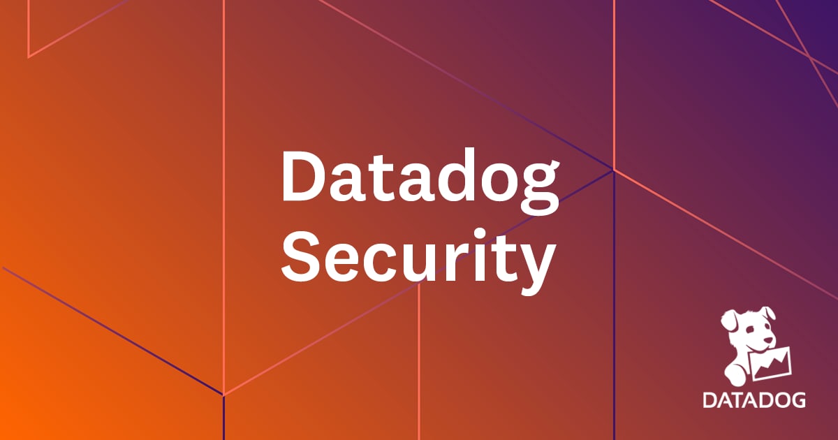 Vista de Datadog Security