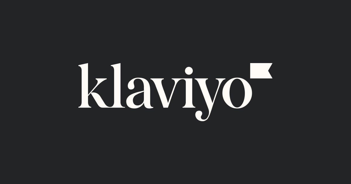 Vista de Klaviyo