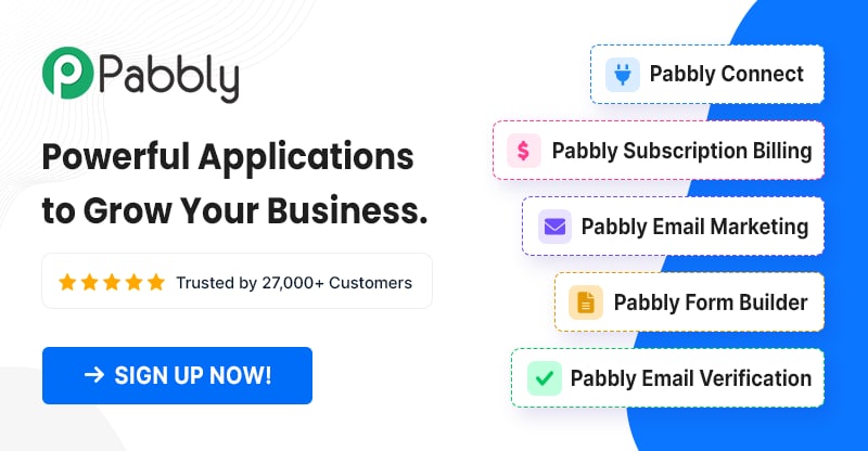 Vista de Pabbly Connect